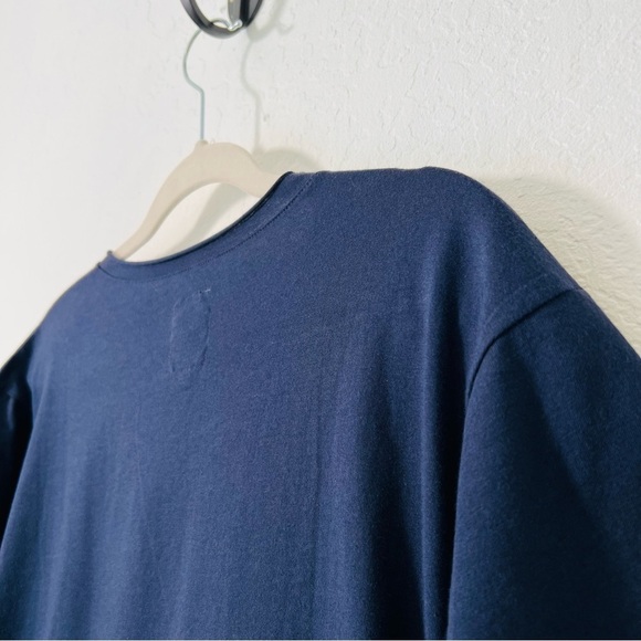 MAISON DE SOIL Homme Dark Navy Blue Shirt - Picture 8 of 8